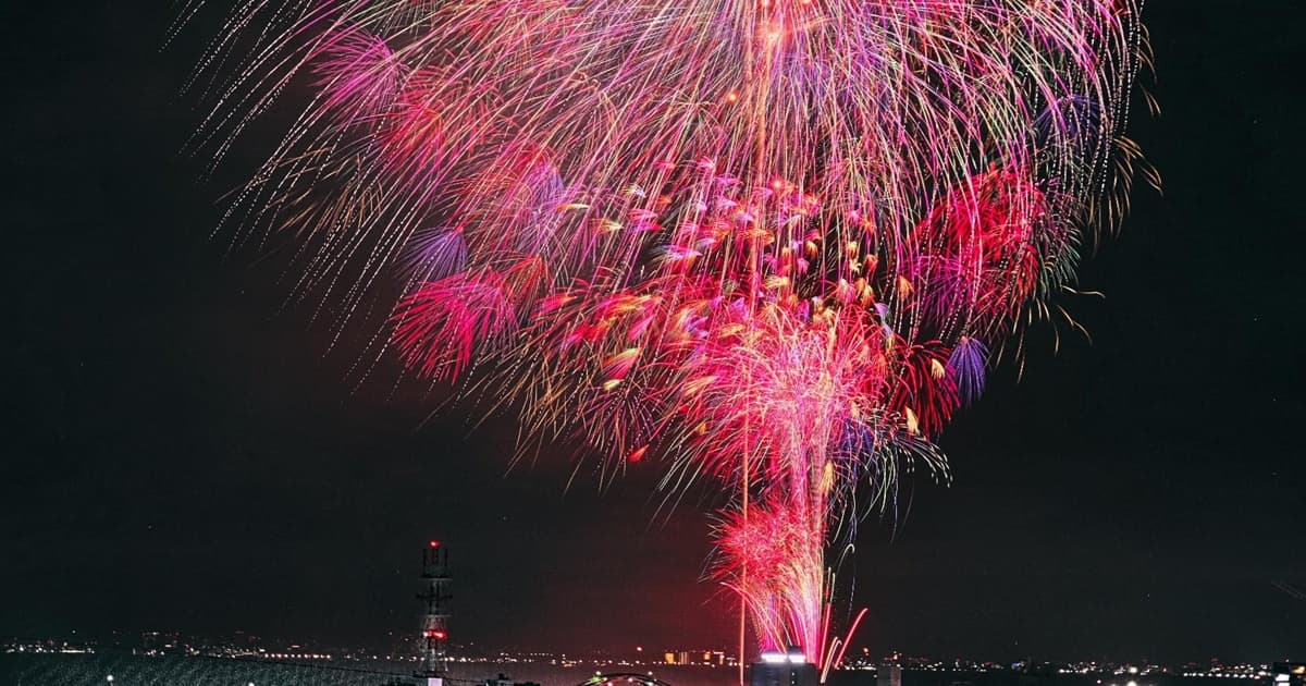 千葉県の人気花火大会ランキング 木更津港まつり花火大会