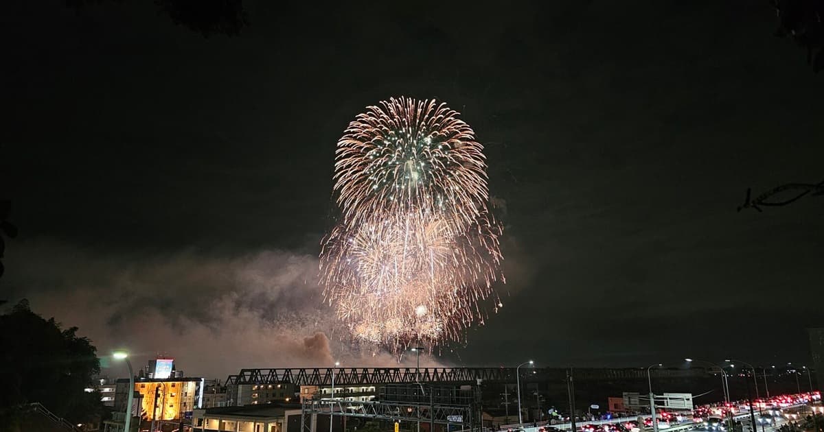 茨城県の花火大会穴場ランキング とりで利根川大花火