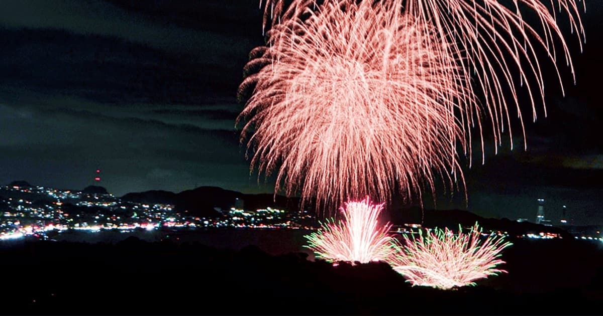 三浦海岸納涼まつり花火大会