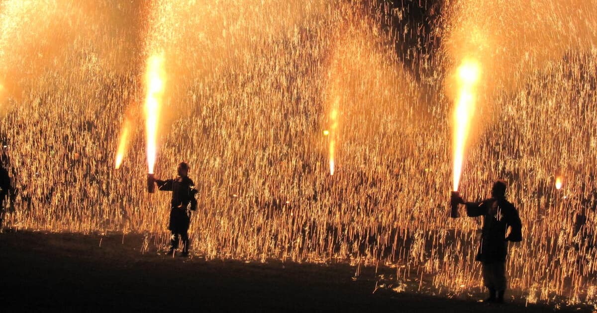 館林手筒花火大会