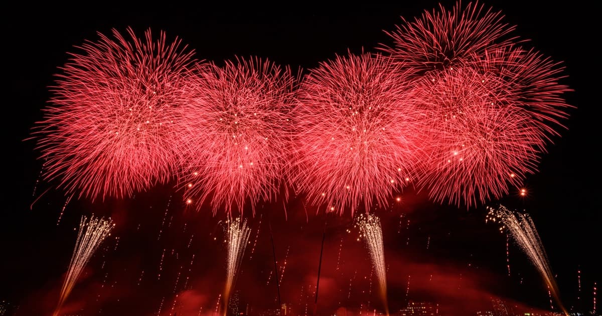 たたら祭り花火大会