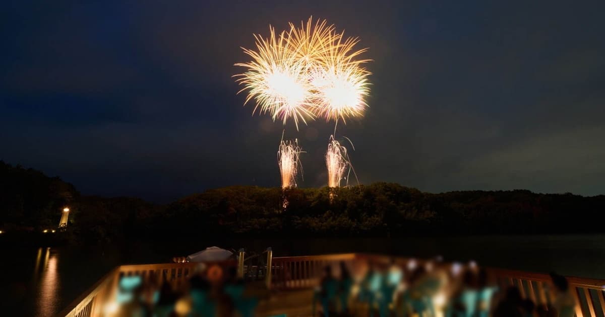 メッツァの北欧花火大会