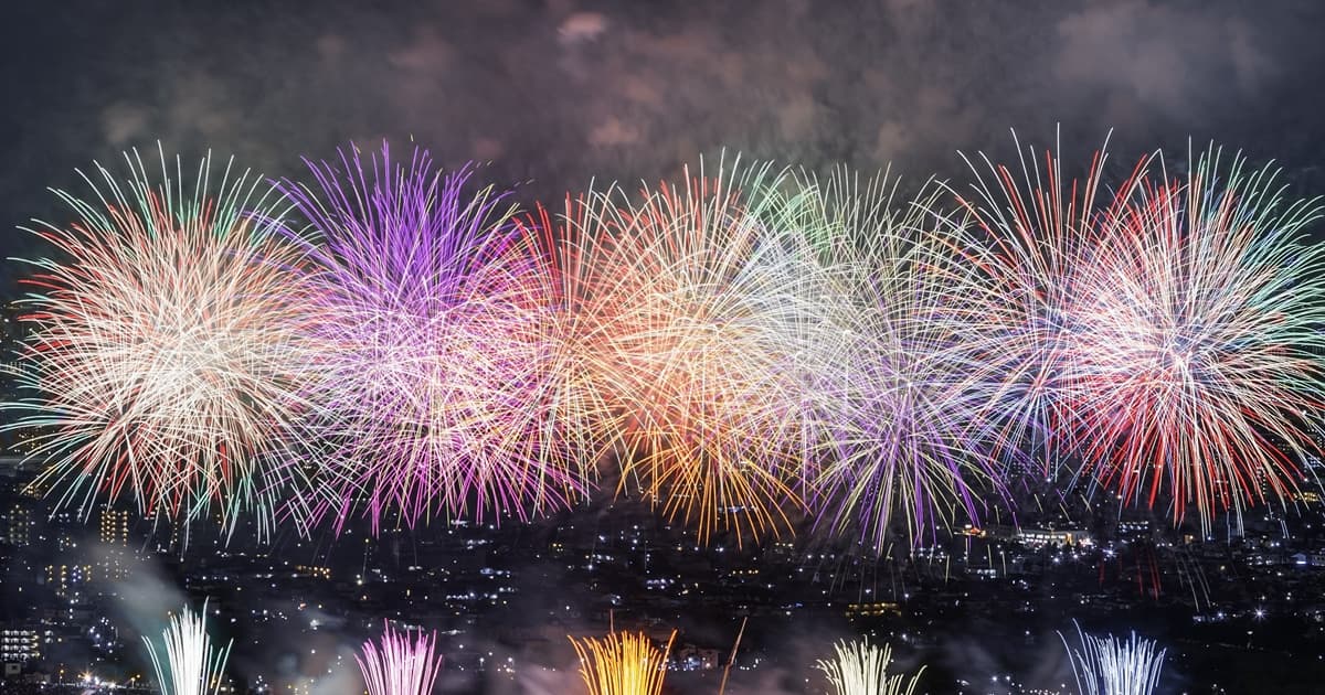 千葉県の人気花火大会ランキング 市川市民納涼花火大会
