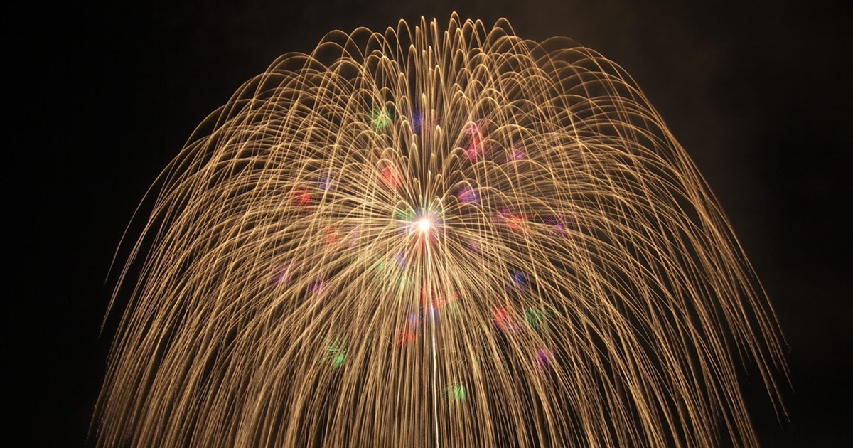 片貝まつり 浅原神社奉納大煙火