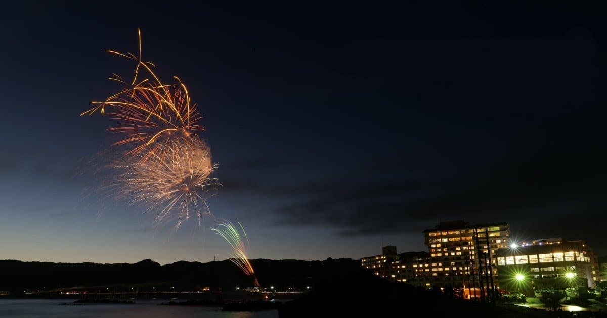 かつうら若潮まつり花火大会