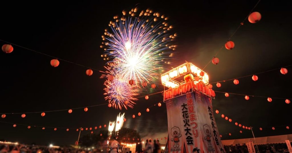 真岡市夏祭り大花火大会