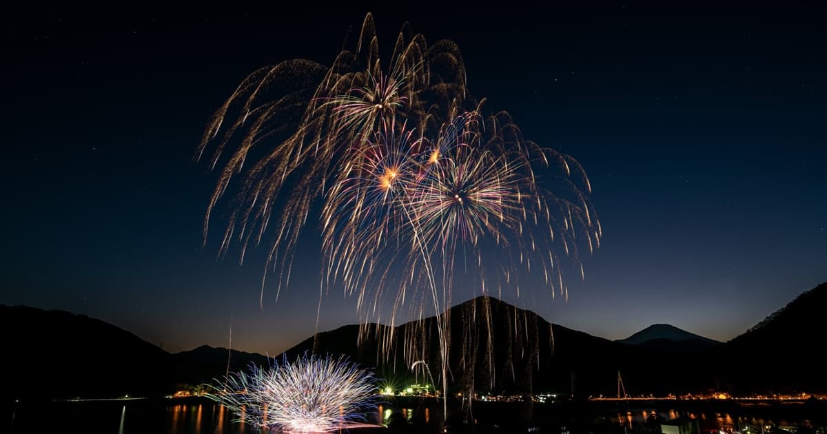 さがみ湖湖上祭花火大会