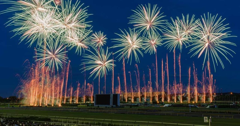 JRA東京競馬場花火大会