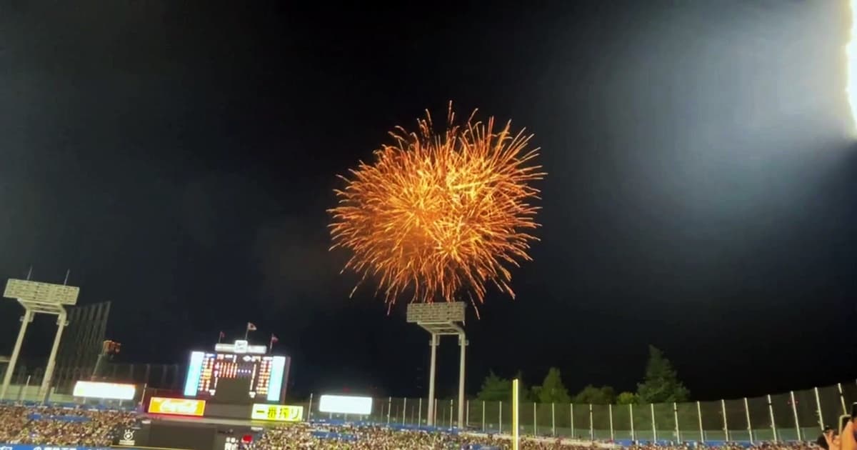 神宮花火ナイター