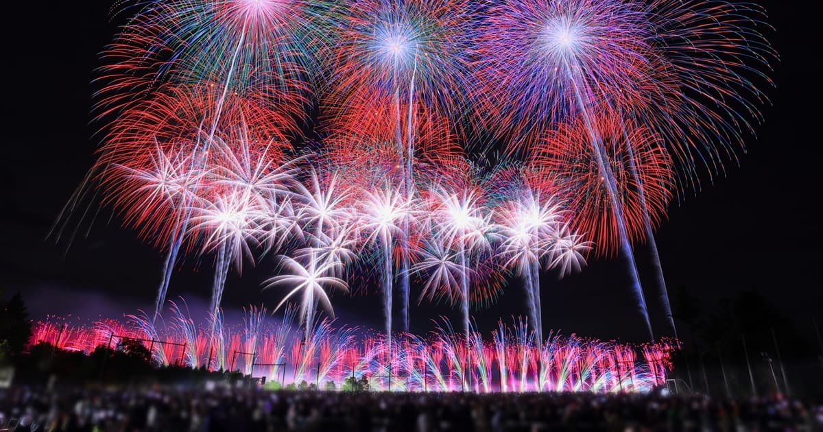 成田花火大会in印旛沼