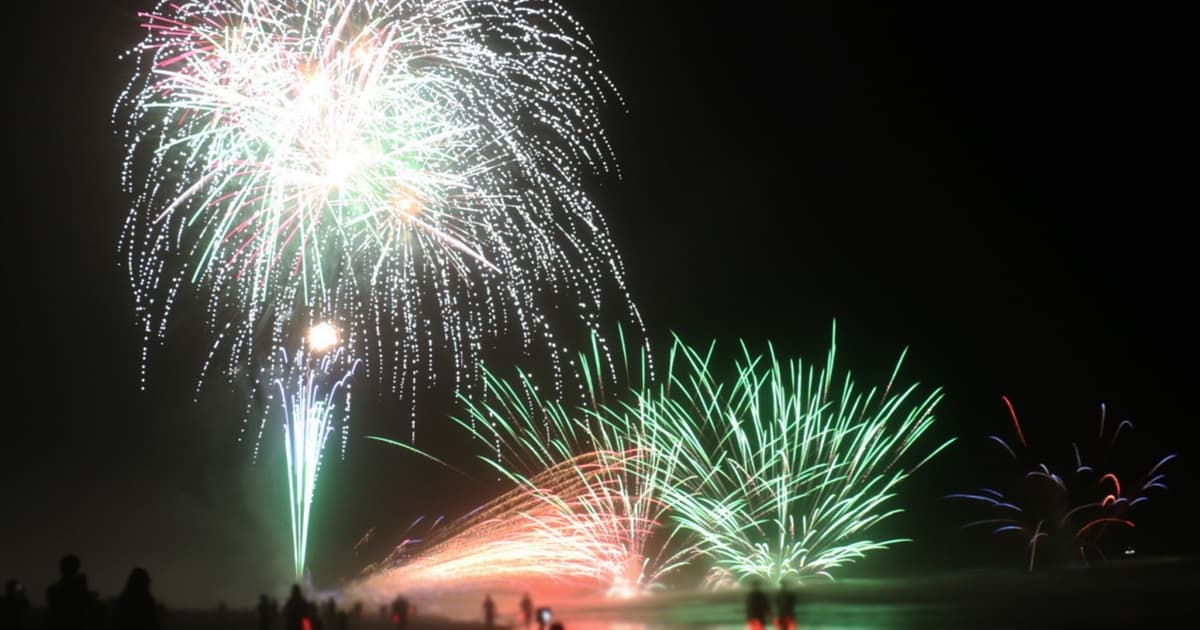 おおあみしらさとの花火大会