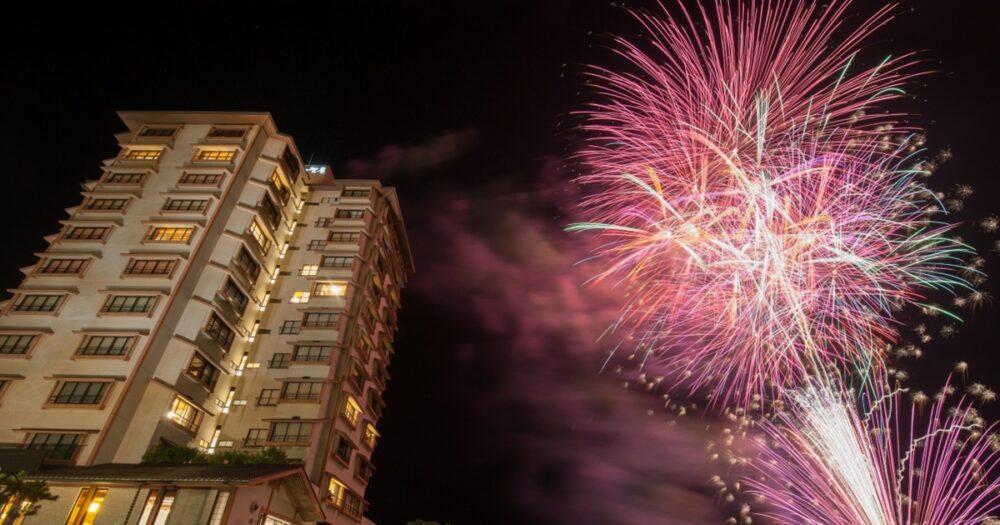 和倉温泉夏花火