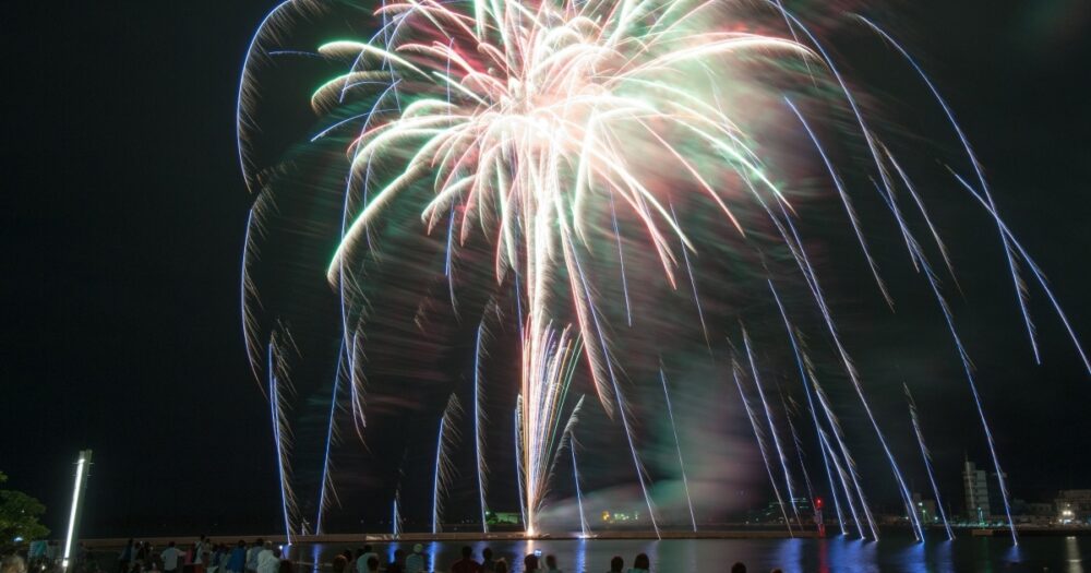 七尾港まつり 北國花火大会