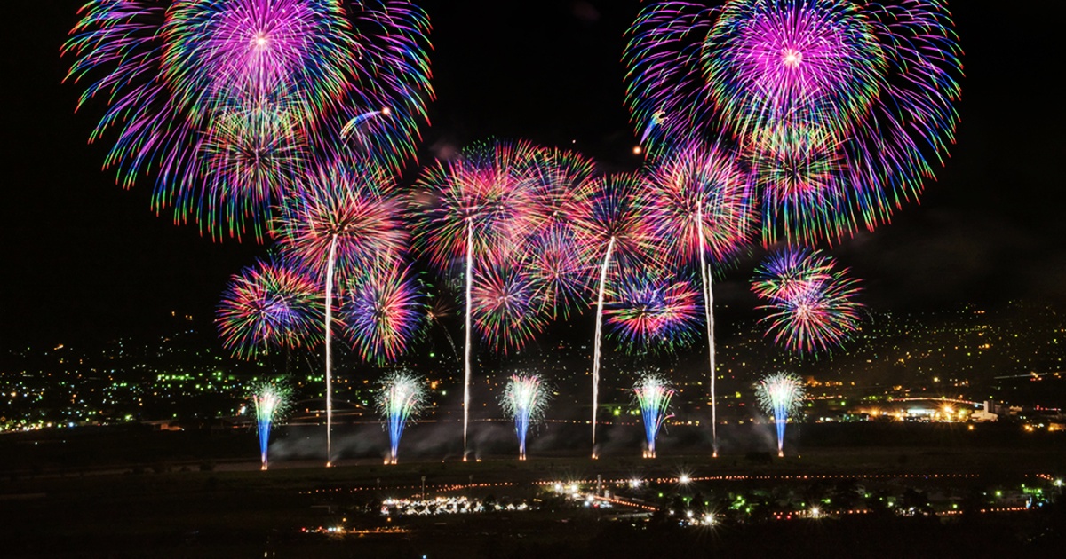 神明の花火大会