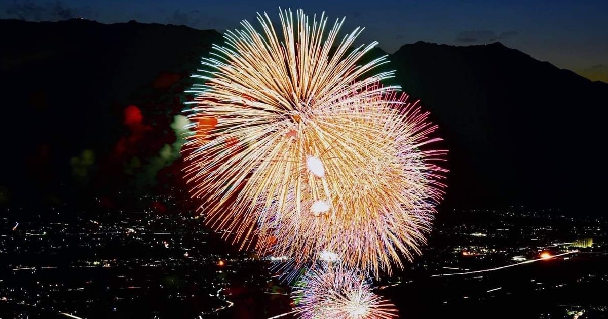 安曇野花火