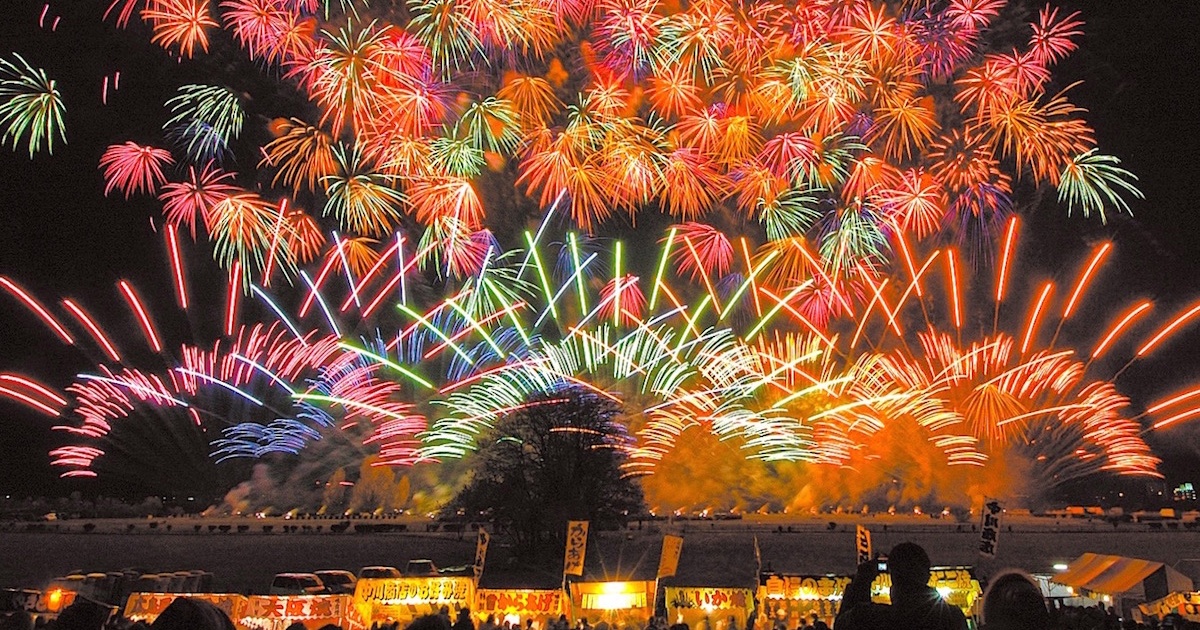 長野えびす講煙火大会