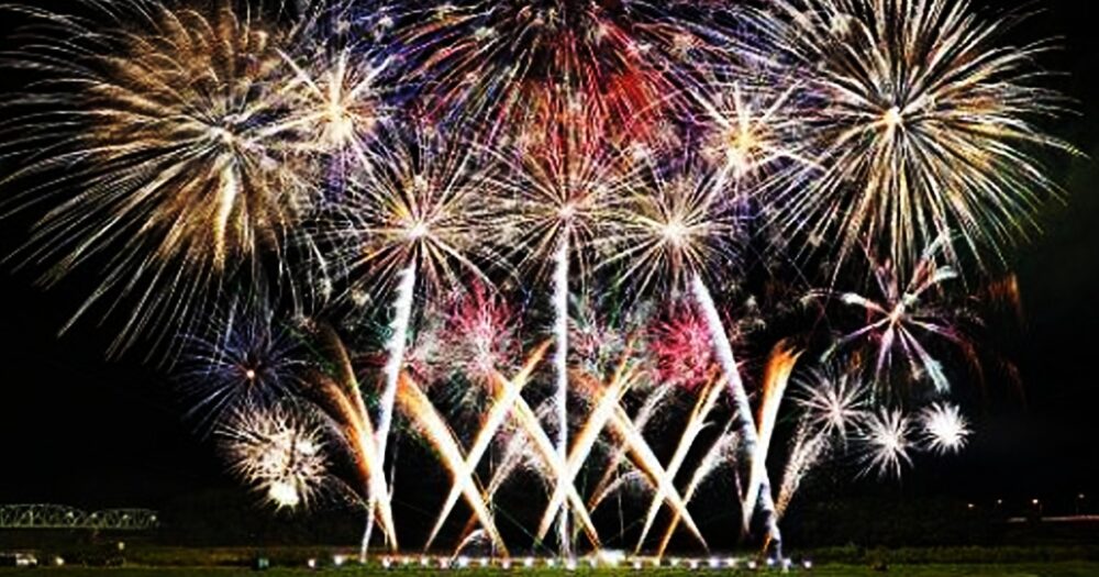 イーハトーブフォーラム2025 光と音のページェント 花火ファンタジー