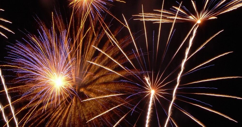 港まつり 能代の花火