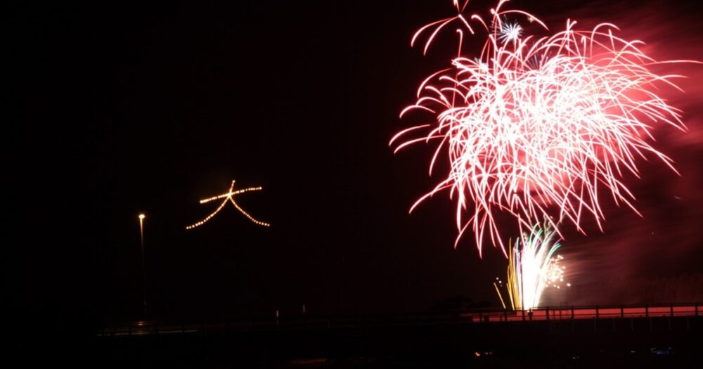 大館大文字まつり花火大会