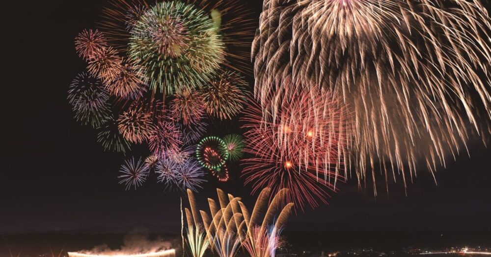 須賀川市釈迦堂川花火大会