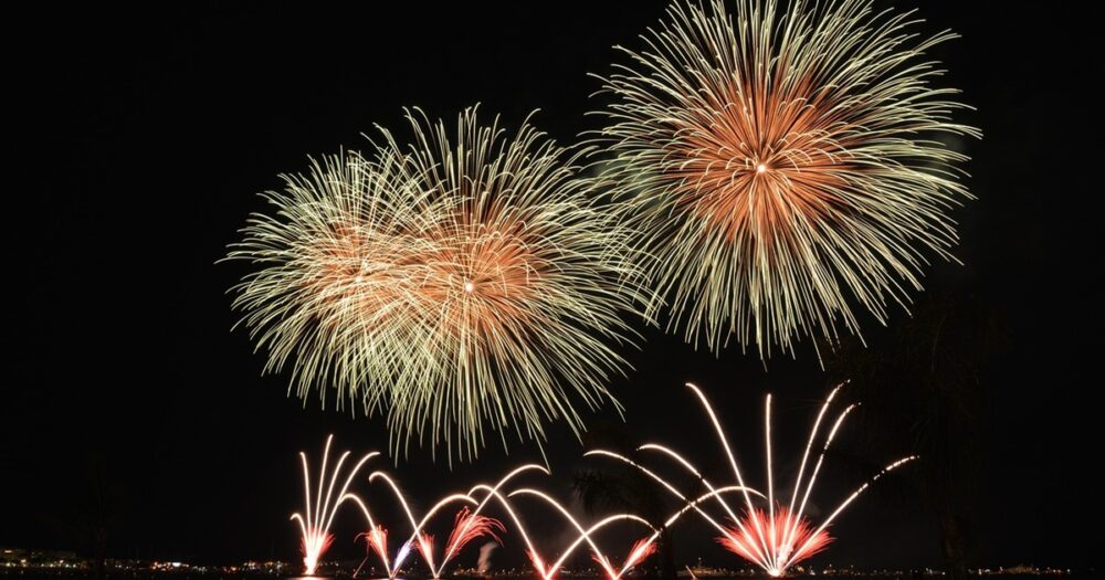 もとみや みずいろ花火