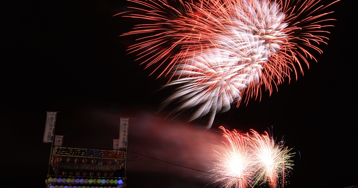 たきかわ納涼盆踊り花火大会