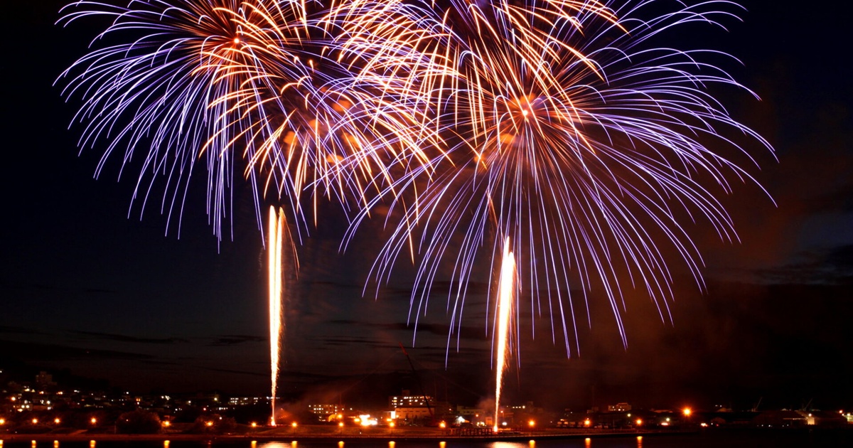 湯の川温泉花火大会