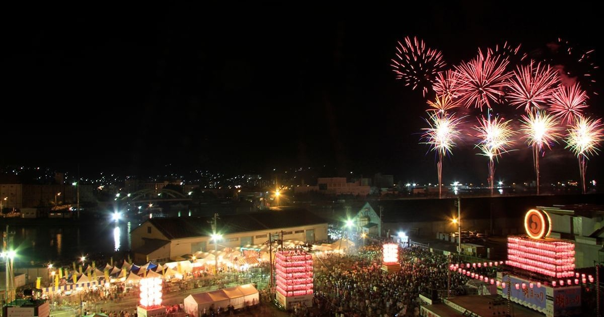 おたる潮まつり 大花火大会
