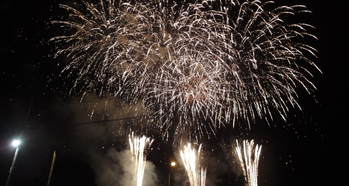 音更町商工会夏まつり 納涼花火大会