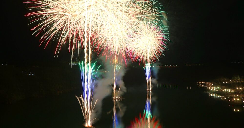 恵那納涼水上花火大会