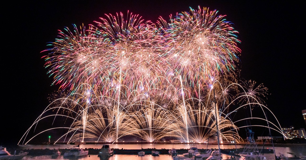 夏季熱海海上花火大会
