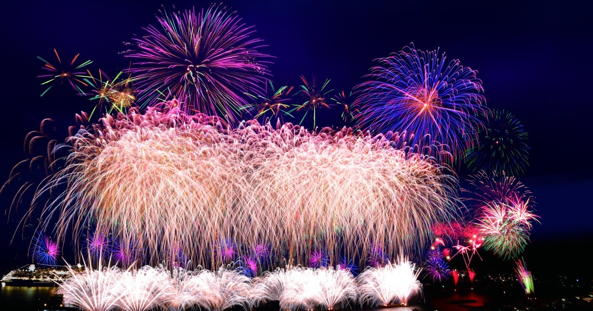 按針祭 海の花火大会